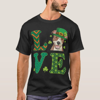 I Love My Pitbull St  T-Shirt