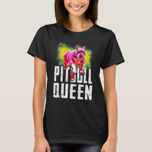I Love My Pittie Rescue Pittie Mum Pitbull Queen A T-Shirt