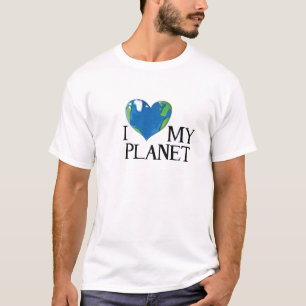 I love my planet t-shirt