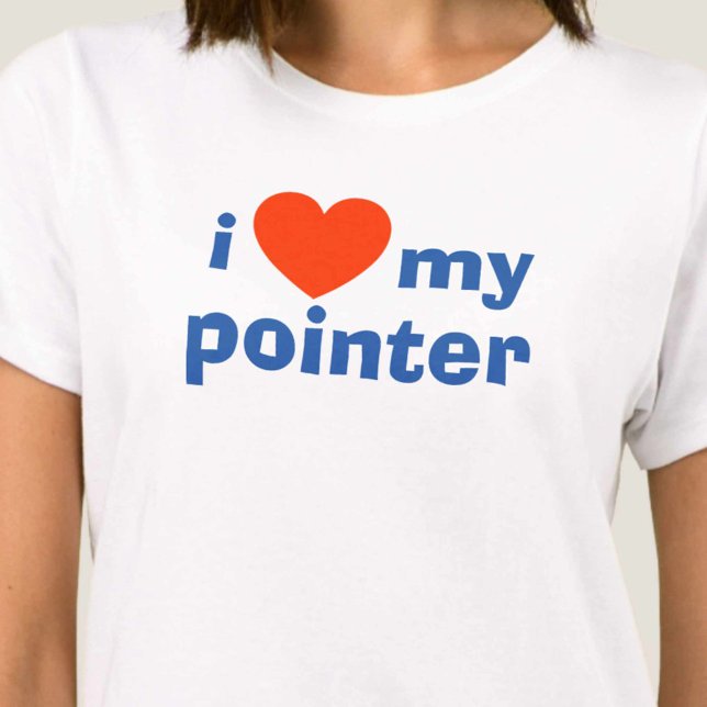 I Love My Pointer Tank Top (Creator Uploaded)