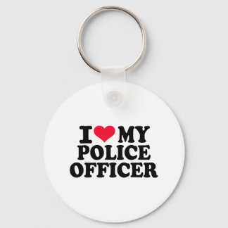 I love my Police Officer Key Ring