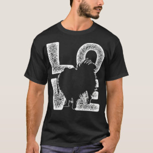 I Love My Pomeranian Dog Lover Theme Design  T-Shirt