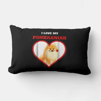 I love my Pomeranian Lumbar Cushion