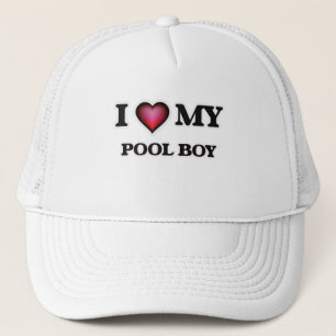 I love my Pool Boy Trucker Hat
