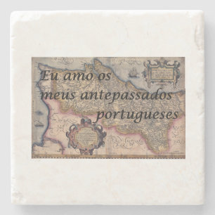 I Love My Portuguese Ancestors   Custom Coasters