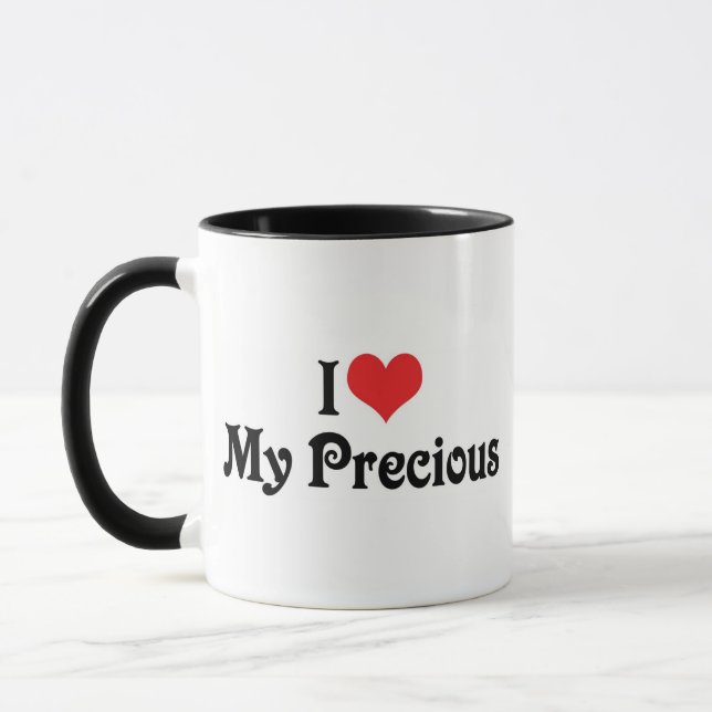 I Love My Precious Mug (Left)