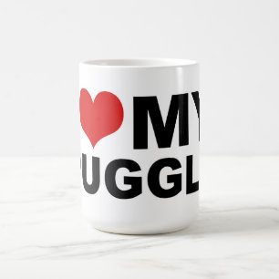 I Love MY Puggle Mug