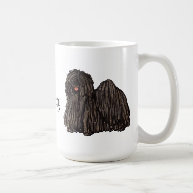 I Love my Puli Coffee Mug (Right)