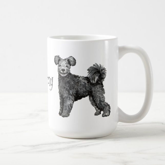 I Love my Pumi Coffee Mug (Right)