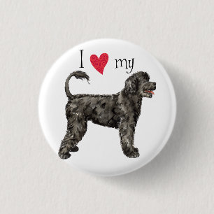 I Love my PWD 3 Cm Round Badge