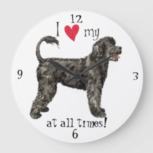 I Love my PWD Large Clock