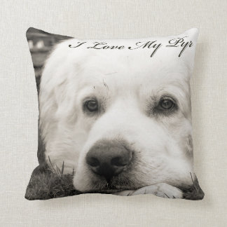 I Love My Pyr Pillow