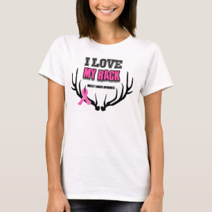 I Love My Rack Breast Cancer Awareness T T-Shirt