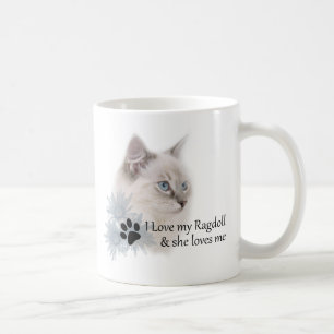 I love my ragdoll coffee mug