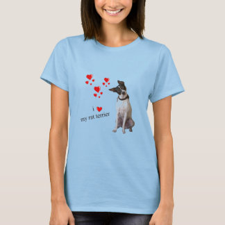 I Love my Rat Terrier T-Shirt