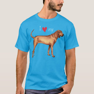 I Love my Redbone Coonhound T-Shirt