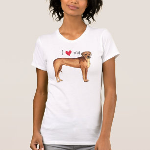 I Love my Rhodesian Ridgeback T-Shirt