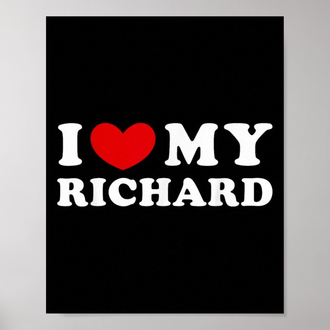 I Love My Richard, I Heart My Richard  Poster (Front)