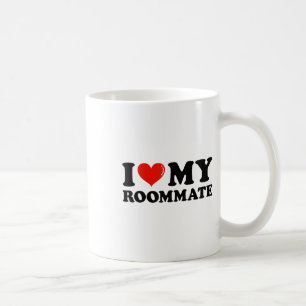 I Love My Roommate - I Heart My Roommate Birthday  Coffee Mug