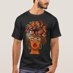 I Love My Roots Back Powerful History Month Pride T-Shirt