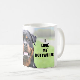I Love my Rottweiler Coffee Mug