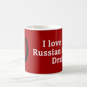 I Love My Russian Heavy Draught Horse Coffee Mug