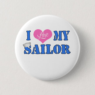 I love my Sailor 6 Cm Round Badge