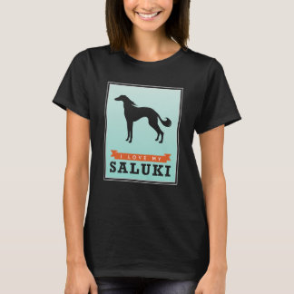 I Love My Saluki Shirt