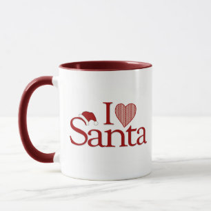I Love My Santa Mug