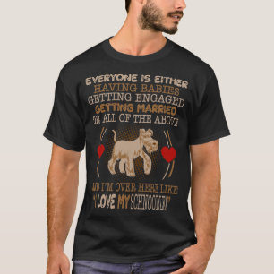 I Love My Schnoodle Pet Lovers Gift T-Shirt