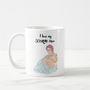 I Love My Scorpio Man Coffee Mug