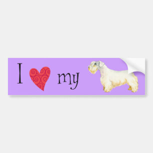 I Love my Sealyham Terrier Bumper Sticker