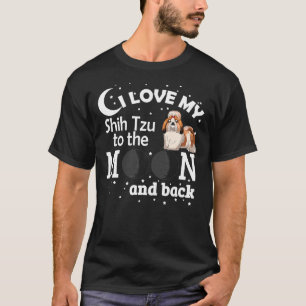 I Love My Shih Tzu Cute & Dog T-Shirt