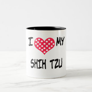I love my Shih Tzu Two-Tone Coffee Mug