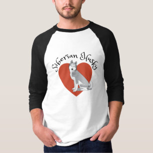 I love my Siberian Husky! T-Shirt