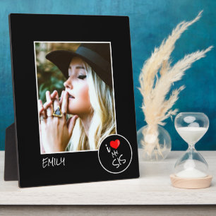 I Love My Sis Custom Photo – Personalised Plaque