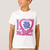 I Love My Sisters pink/purple - photo
