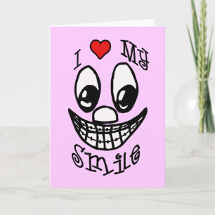 I Love My Smile Card