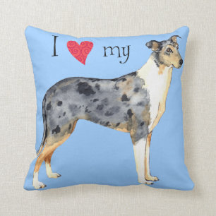 I Love my Smooth Collie Cushion