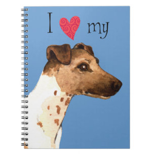 I Love my Smooth Fox Terrier Notebook