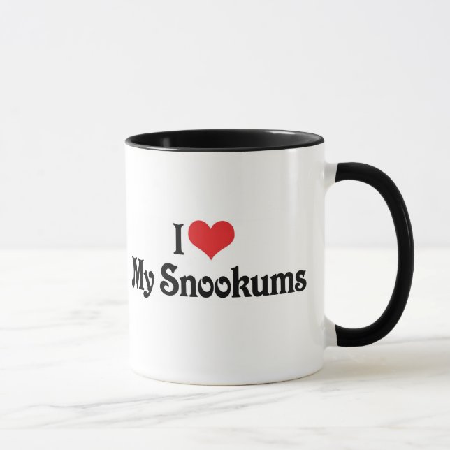 I Love My Snookums Mug (Right)