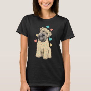 I Love My Soft Coated Wheaten Terrier Dog Valentin T-Shirt