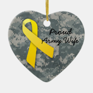 I Love my soldier Ceramic Tree Decoration