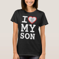 I love my son heart photo | Proud Mum