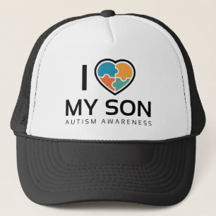I Love My Son Trucker Hat