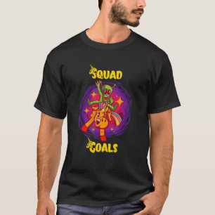 I Love My Squad Goals Mythical Animal Unicorn T-Shirt