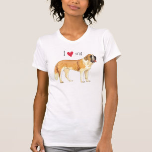 I Love my St. Bernard T-Shirt