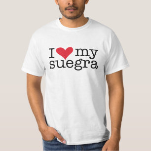 I Love My Suegra (Mother In Law) T-Shirt