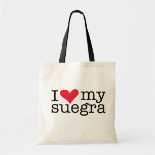 I Love My Suegra (Mother In Law) Tote Bag