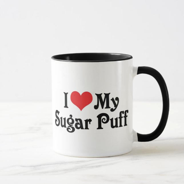 I Love My Sugar Puff Mug (Right)
